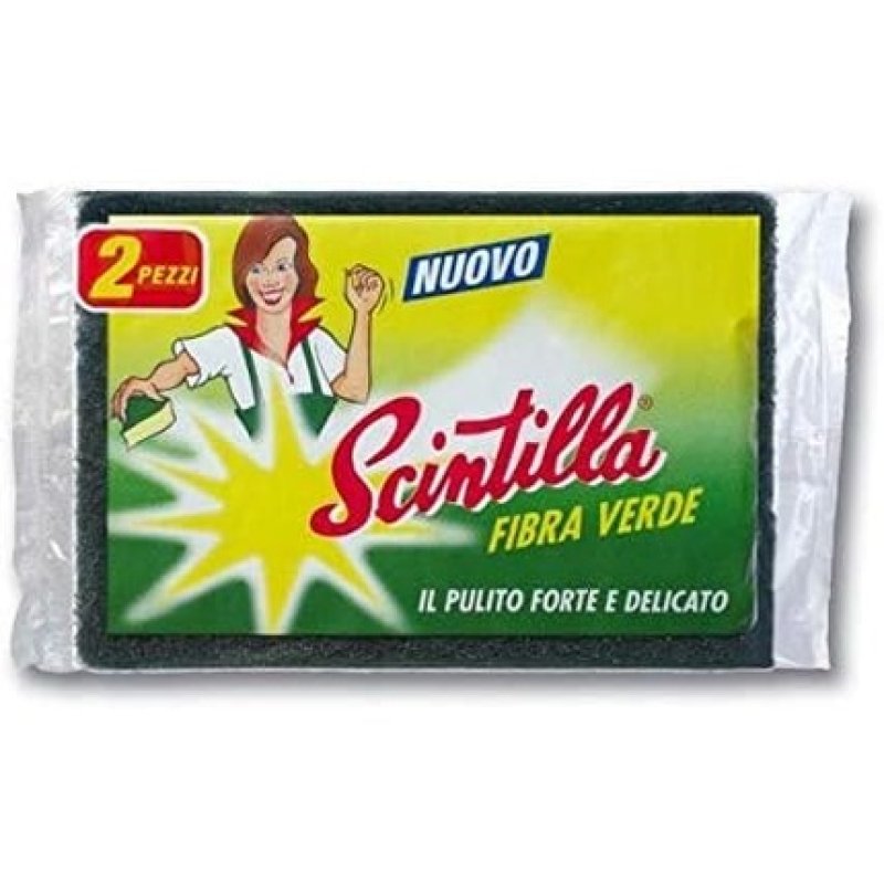 Schwamm Verderame Facco Grinding Spark Fiber Green