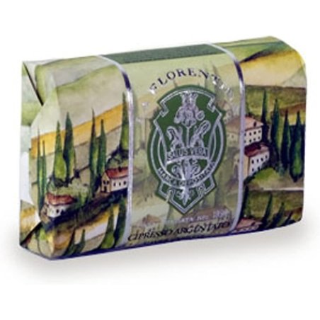 La Florentina Wrapped Soap Silver Cypress 200g