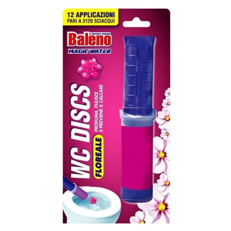 Baleno Dischetti WC Gel Disc Base Magic Water Floreale