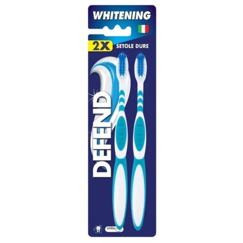 Defend Whitening Toothbrush 2 Pack