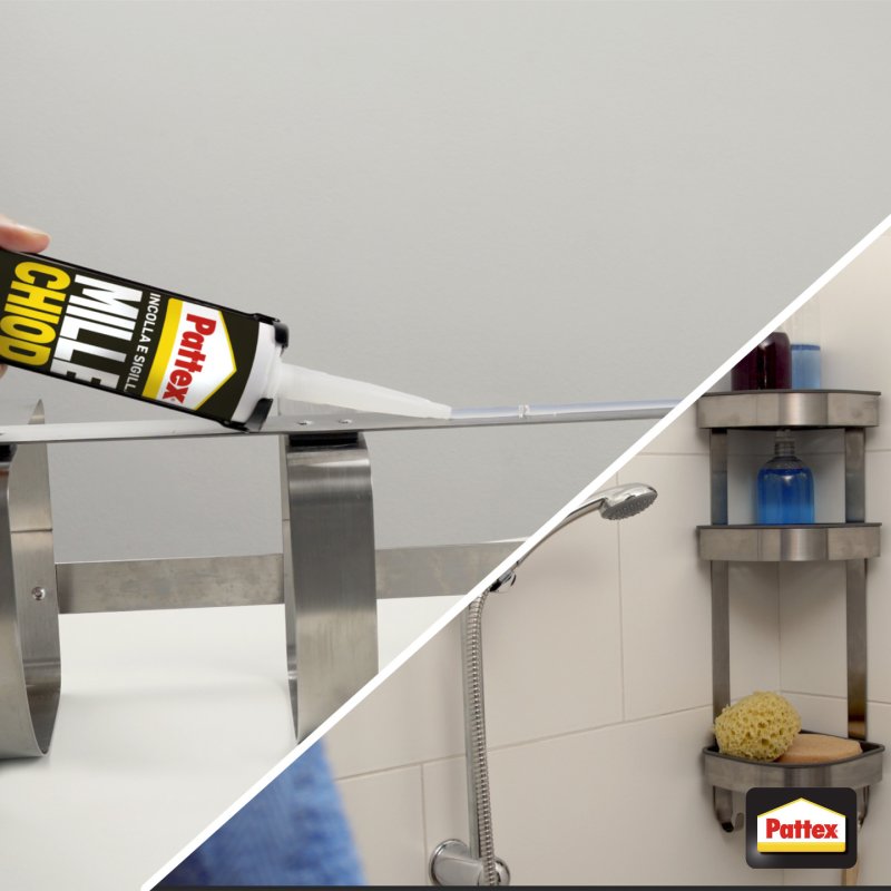 Pattex Mille Nails Crystal Glue for Optimal Sealing of Glass and Mirrors