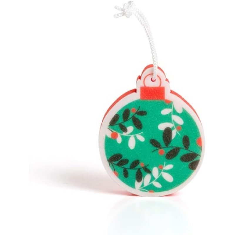 Martini Sponge Christmas Ball 4 Subjects C24
