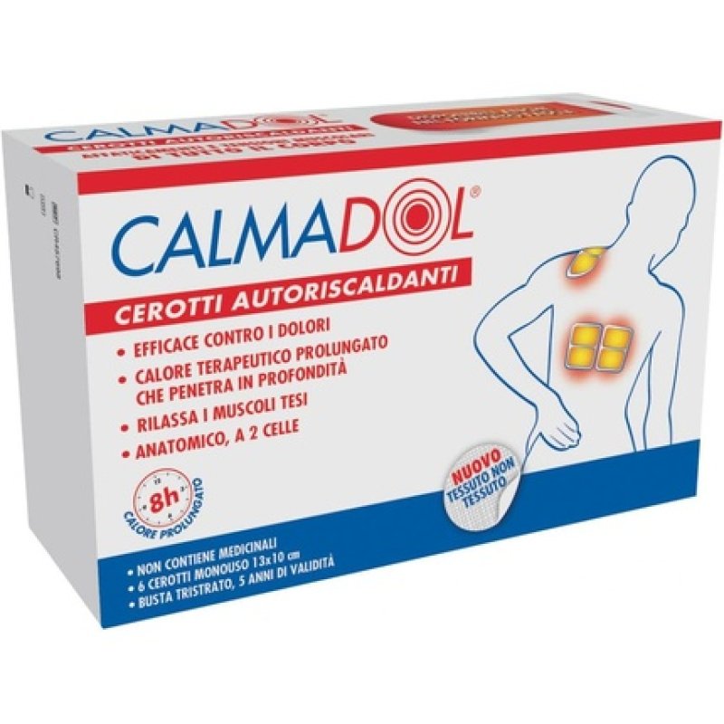 CALMADOL 6 Self-Heating Patches