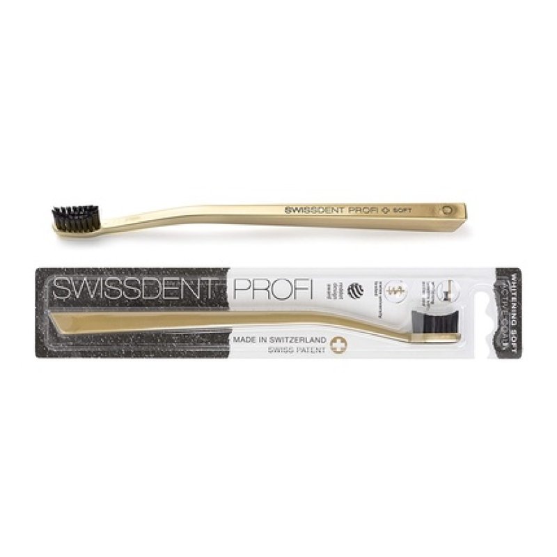 Whitening Gold Active Coal Bristles toothbrush