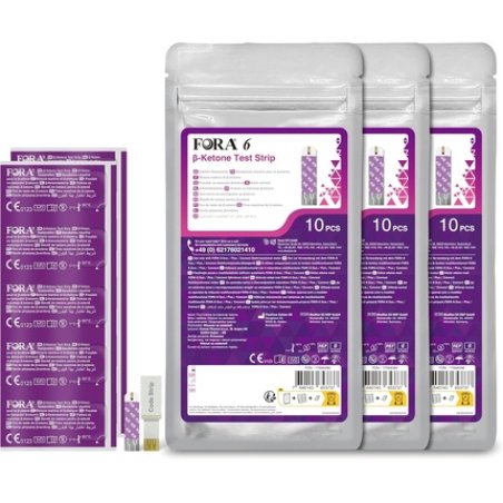 Fora Ketone Test Strips 30 Pieces