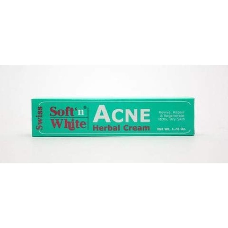 Soft 'N' White Acne Herbal Cream 50g
