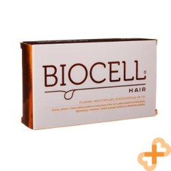 Biocell Hair Supplement 60 Capsules L-Cysteine Vitamins and Minerals Complex