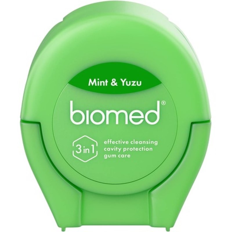 Biomed Dental Floss with Mint and Yuzu Flavour