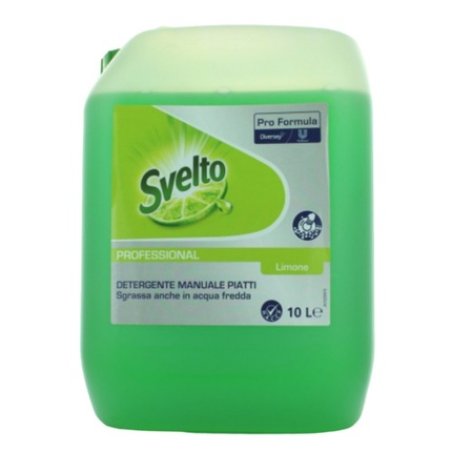 Svelto Professional Degreasing Liquid Dishwashing Detergent Lemon Scent 10L