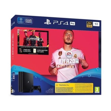 Playstation 4 Pro Console 1TB (FIFA 20 Code Expired)