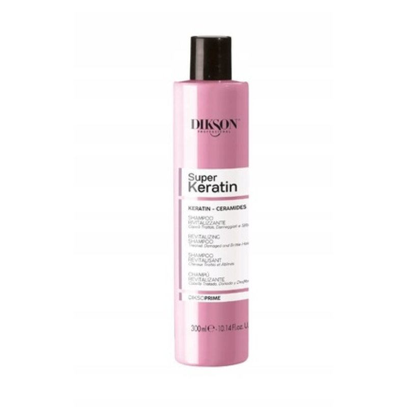 Revitalizing Shampoo with Plant-Based Keratin and Ceramides 300ml Dikson