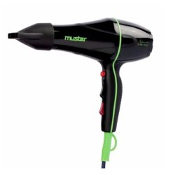 Muster Green Hair Professional Hairdryer Eco Power