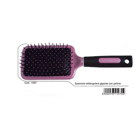 Guenzani Giant Rectangular Superior Brush With Balls