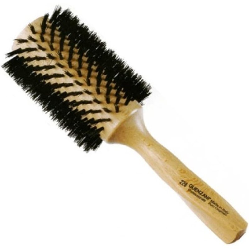 Guenzani Professional Wooden Brush with Pure Wild Boar Bristles n.228 70mm