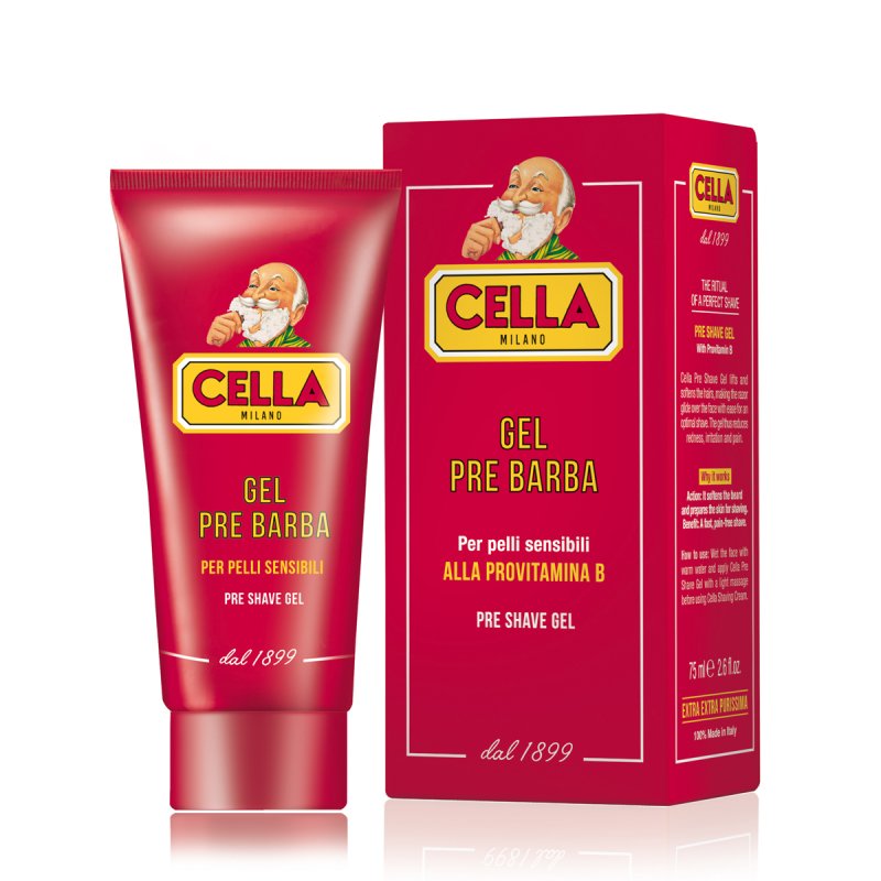 Cella BIO Pre Shave Gel with Aloe Vera 75ml