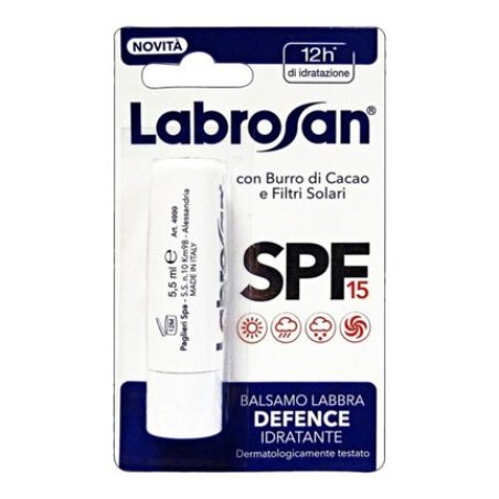 Labrosan Defence Moisturizing Lip Balm with SPF15 5.5ml 0.18oz