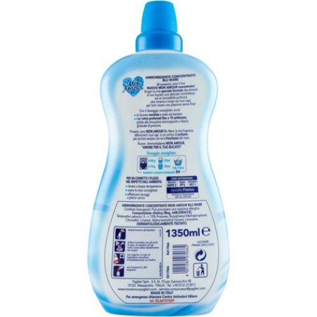 Felce Azzurra Mon Amour Blue Sea Fabric Softener Concentrate – 1350 Ml
