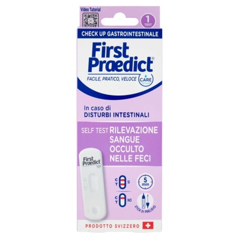 First Pradict Self Test Detection Of Occult Blood In Stools