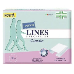 Fater Spa Lines Specialist Classic Underpads 80x180 Cm, 30 Pieces