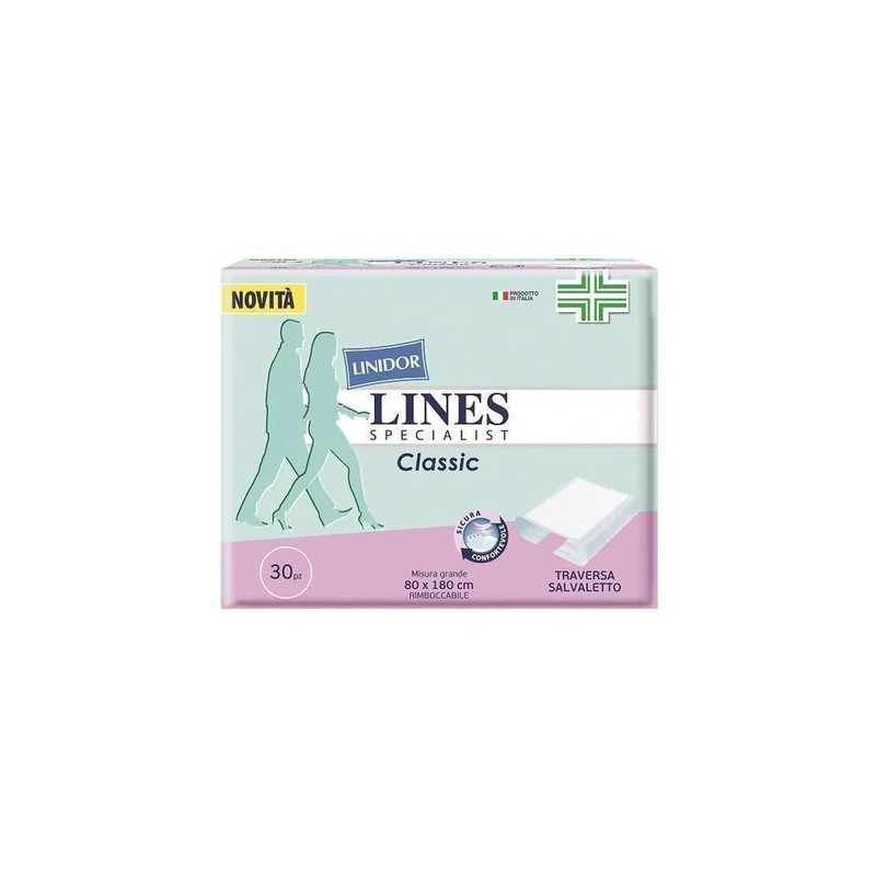 Fater Spa Lines Specialist Classic Underpads 80x180 Cm, 30 Pieces