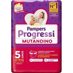 Pampers Progressi Junior Training Pants Size 5 (12-18 kg) 17 Diapers