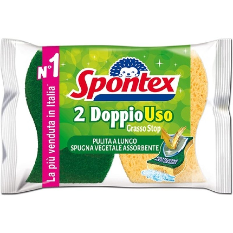 Spontex Double-Use Foam 2 Pack