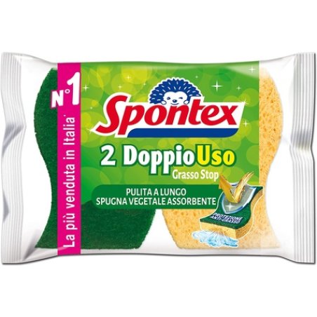 Spontex Double-Use Foam 2 Pack