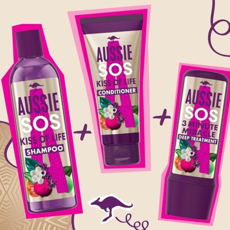 Aussie SOS Fruity Shampoo 290ml