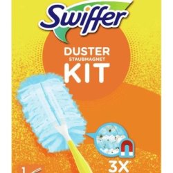 Swiffer - Duster Trap & Lock Kit - 1 Handle With 5 Refills - Starter Kit