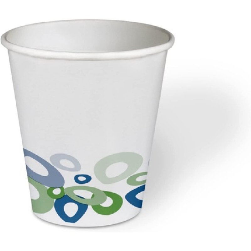 Cardboard Cups White 6 Oz 178 Cc Pack Of 50 Pieces