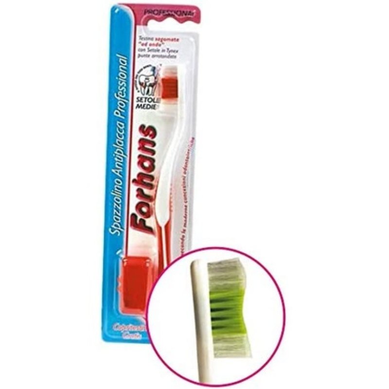 Medio Antiplacca Professional Manual Toothbrush with Cover