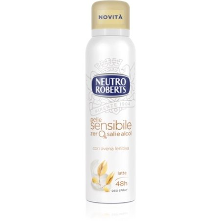 Roberts Deodorant Spray 150ml Sensitive Avena e Latte