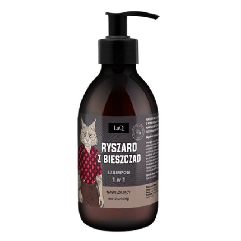 Laq Ryszard From Bieszczady Moisturizing Shampoo 1 In 1 300ml
