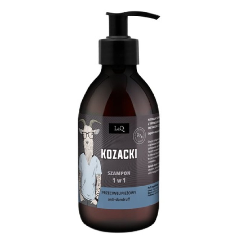Laq Kozio Z Klasa Shampoo 1 In 1 For Oily Hair And Dandruff 300ml