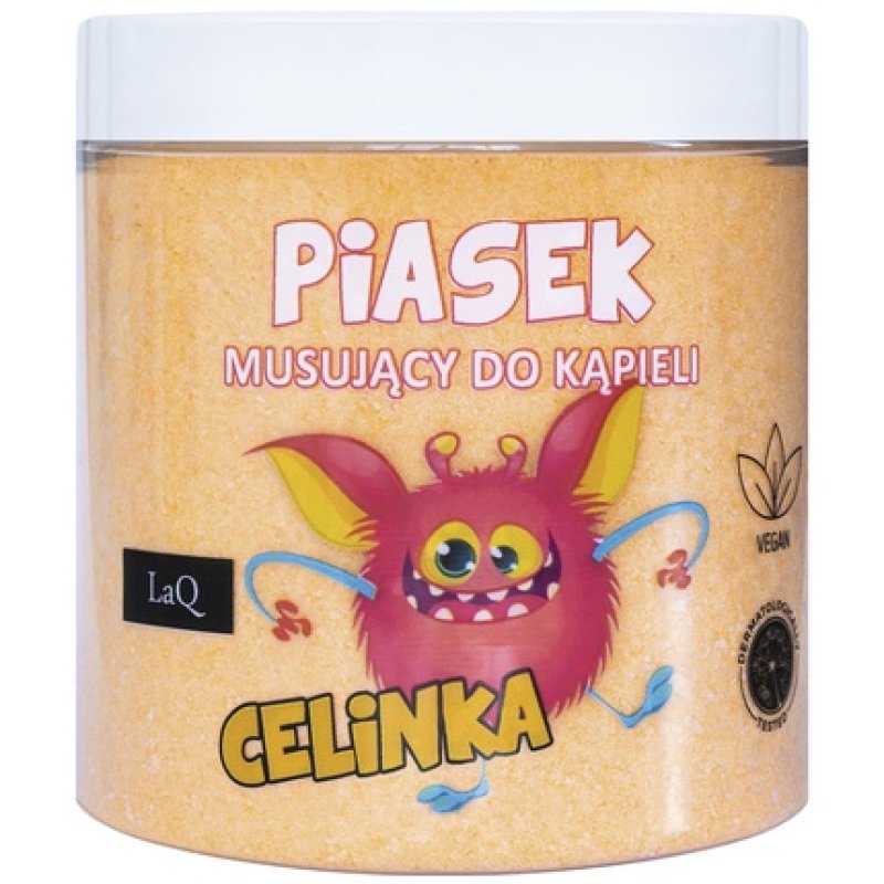 Laq Celinka Orange Fizzing Bath Sand 190g