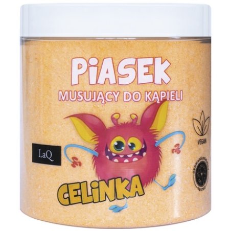 Laq Celinka Orange Fizzing Bath Sand 190g