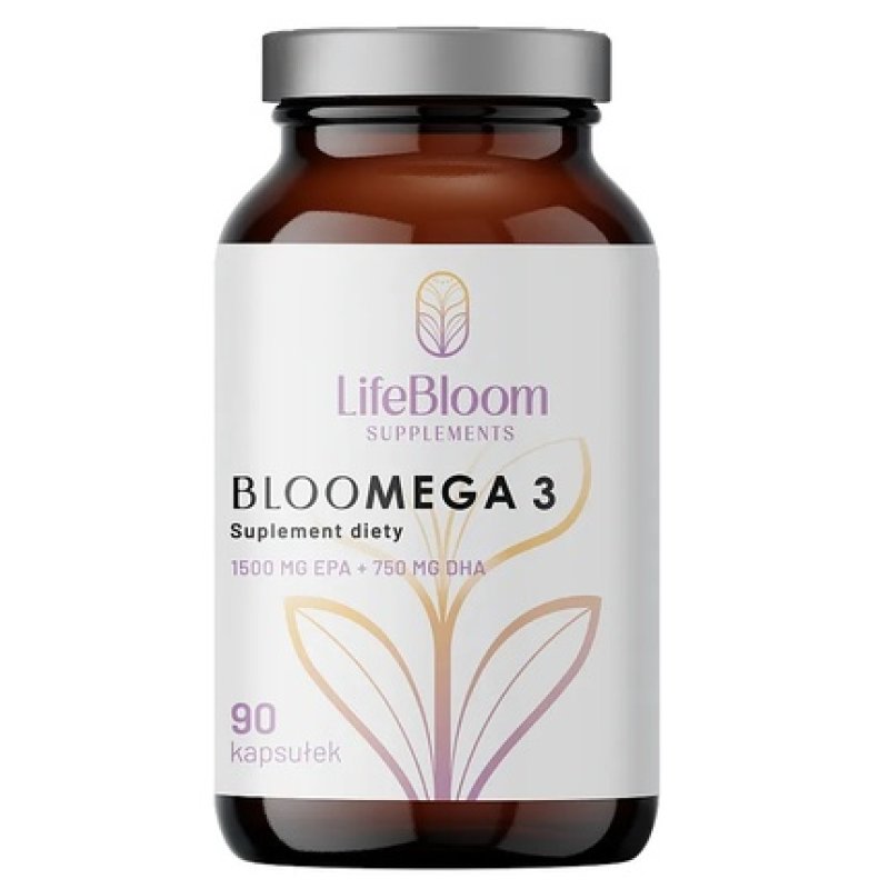 Lifebloom Bloomega-3 Dietary Supplement 90 Capsules