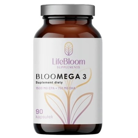 Lifebloom Bloomega-3 Dietary Supplement 90 Capsules