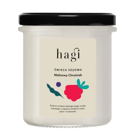 Hagi Soy Candle Raspberry Thicket 215ml