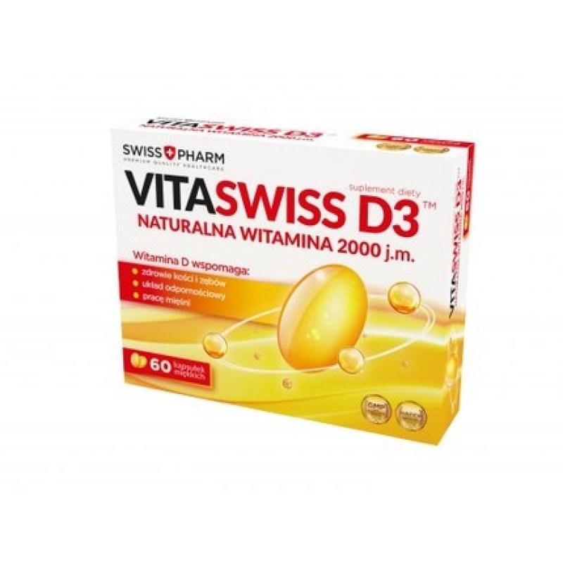 Vitaswiss D3 2000 Iu - 60 Capsules