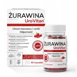 Urovitan Home First Aid Kit Cranberry, 60 Capsules