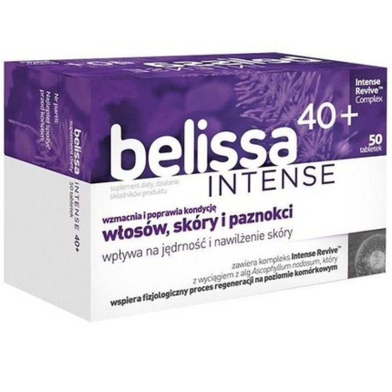 Belissa Intense 40 Revive Complex Vitamins and Minerals 50 Tabs