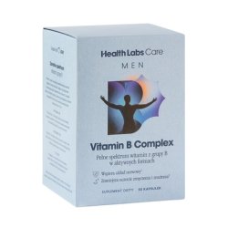 Healthlabs Vitamin B Complex Men Dietary Supplement 60 Capsules