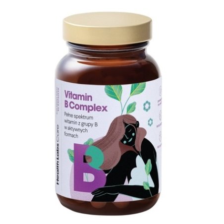 Healthlabs Vitamin B Complex Dietary Supplement 60 Capsules