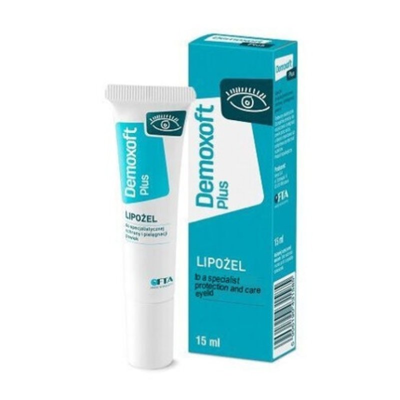 DEMOXOFT LIPOŻEL Gel 15ml Eyelid Care Gel