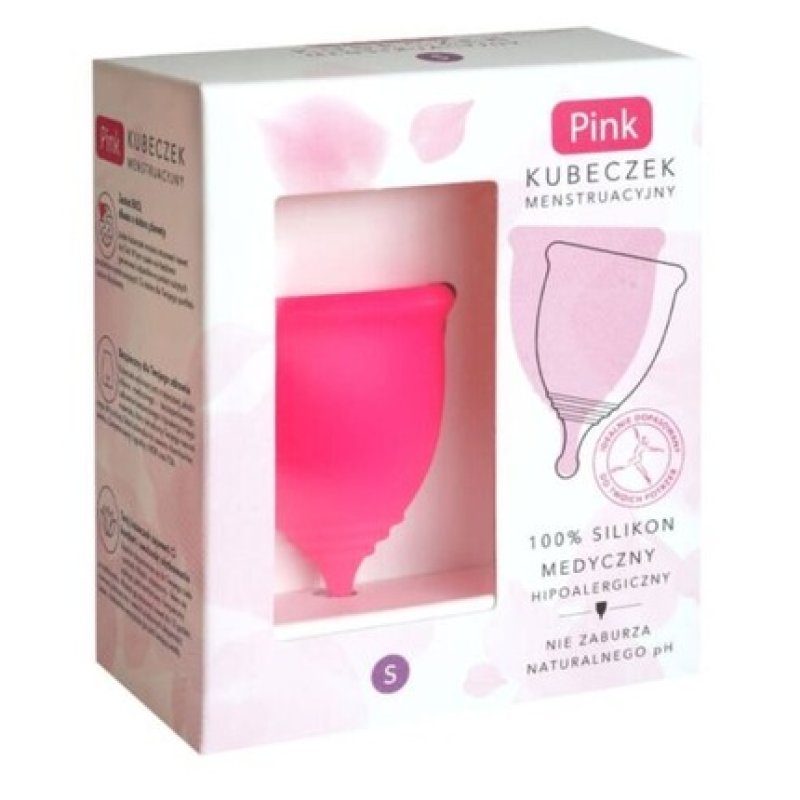 Hydrex Pink Menstrual Cup Size S - Comfort & Protection