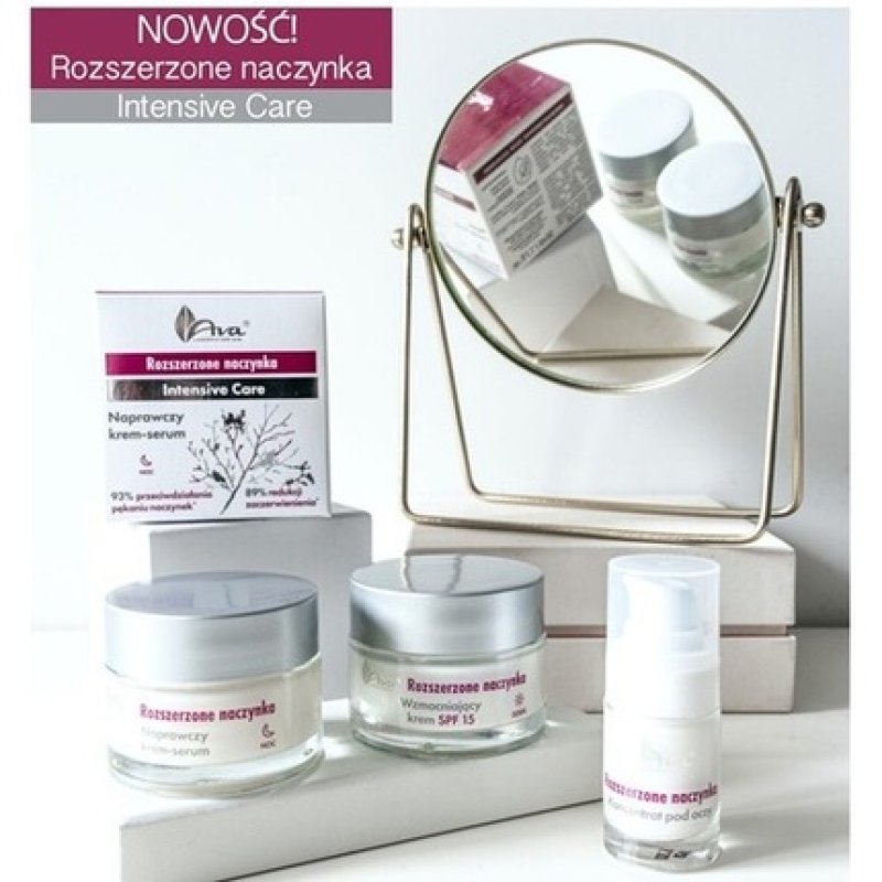 Ava Laboratorium Dilated Capillaries Day Cream SPF 15, Night Serum, Eye Contour