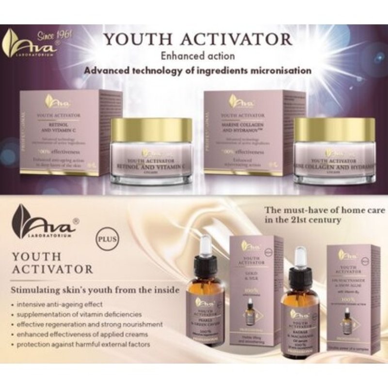 Ava Youth Activators Peptide Progeline Hydranov Peptancollagen Phytocelltec