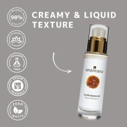 Orientana Natural Face Illuminating Booster for Women Reishi & Rhodiola 30ml