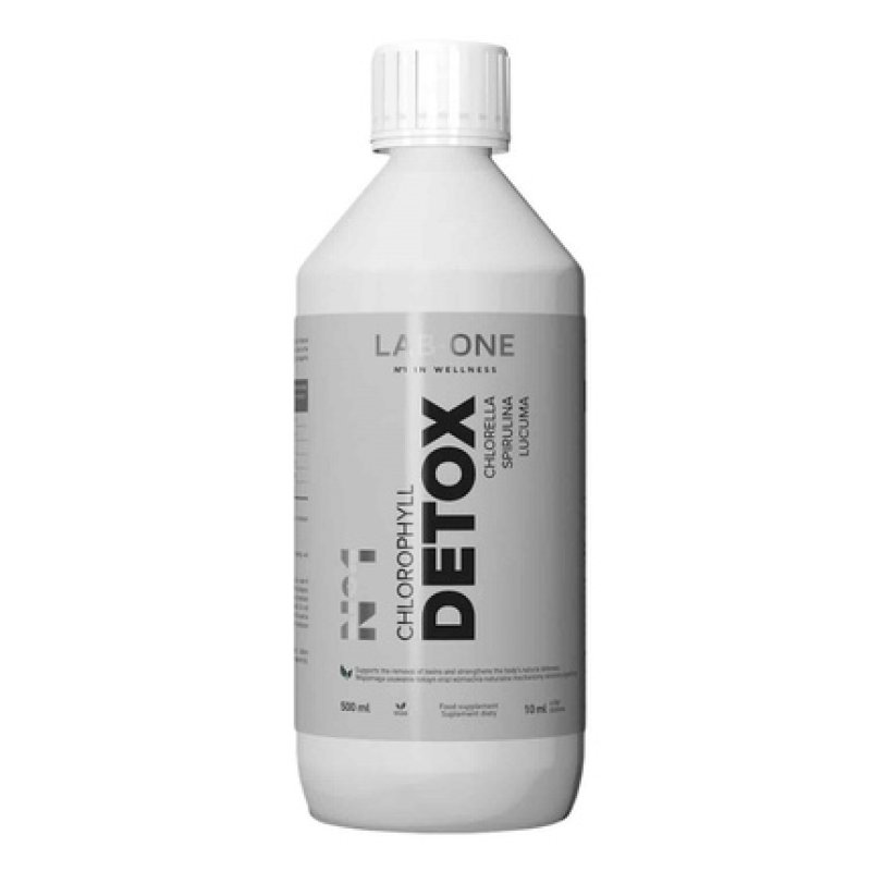 Lab Onen1 Chlorophyll Detox Dietary Supplement Supporting Body Cleansing 500ml